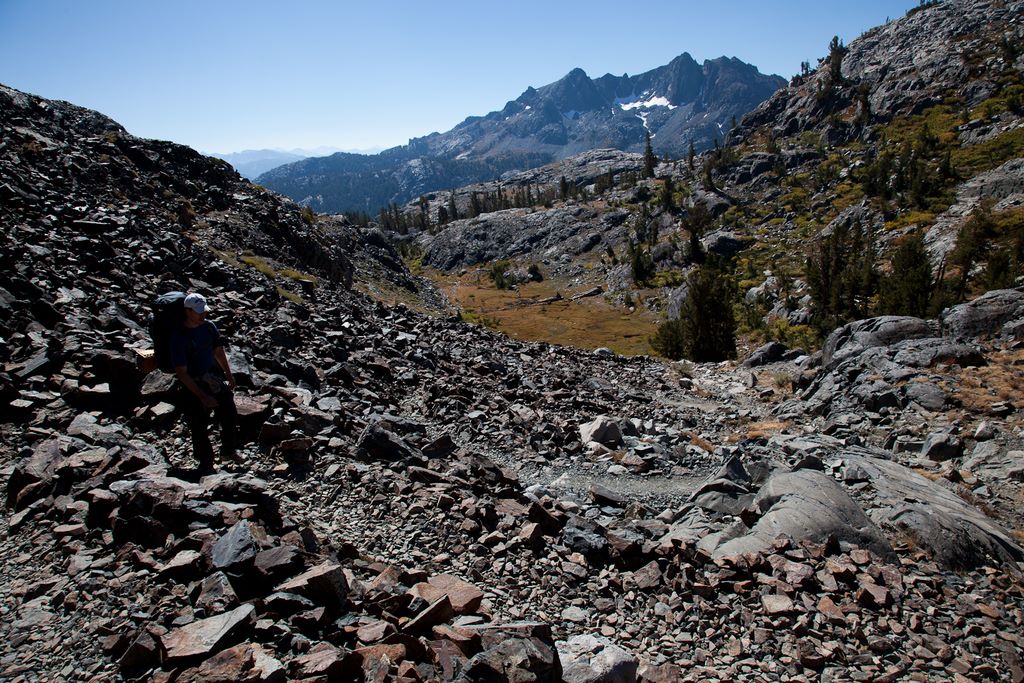 Small talus field.