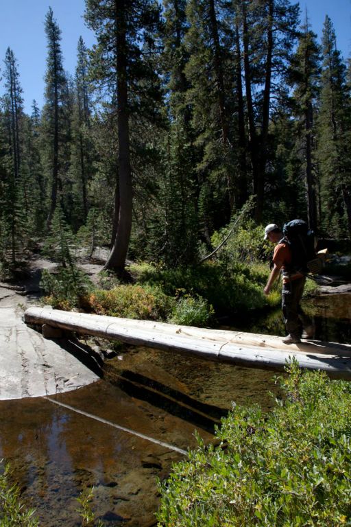 Easy stream crossing.