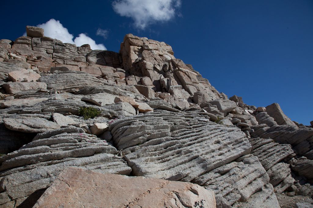 Strange rock formations