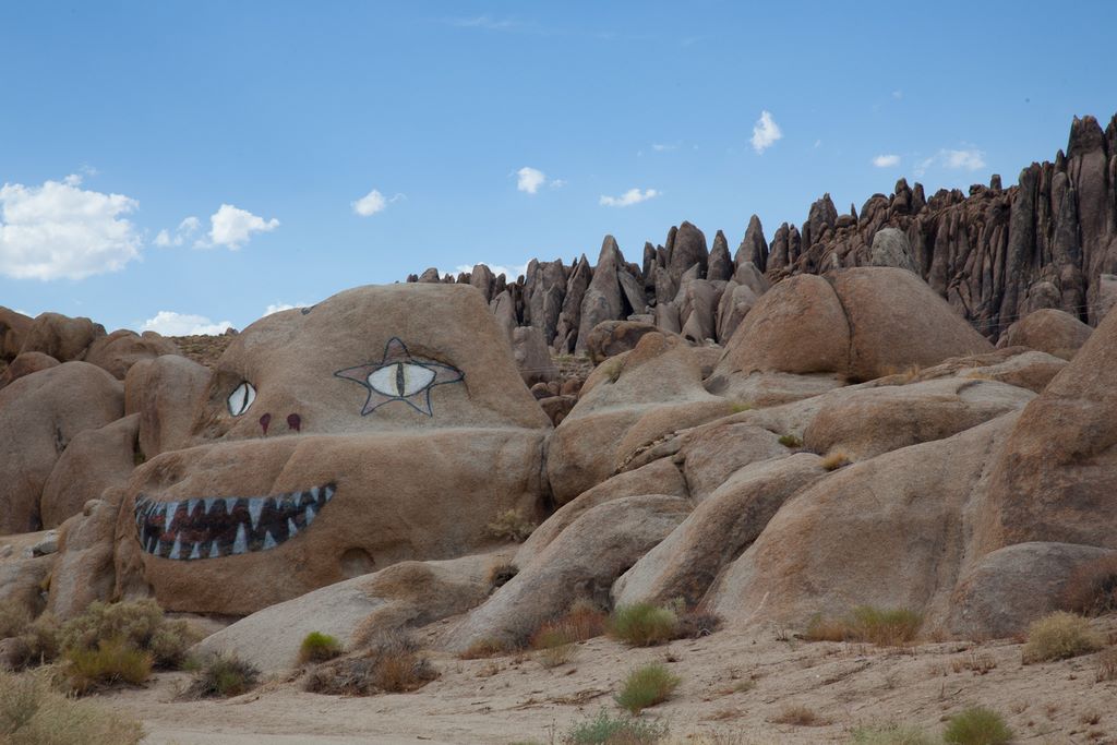 Face in the Alabama Hills