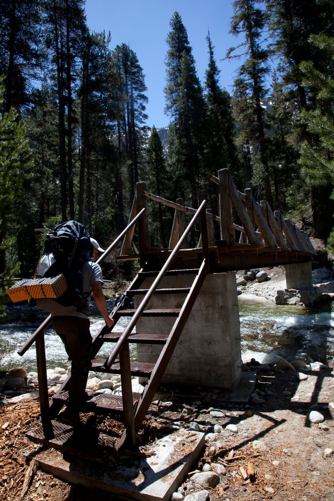 South Fork bridge, heading towards Woods Creek