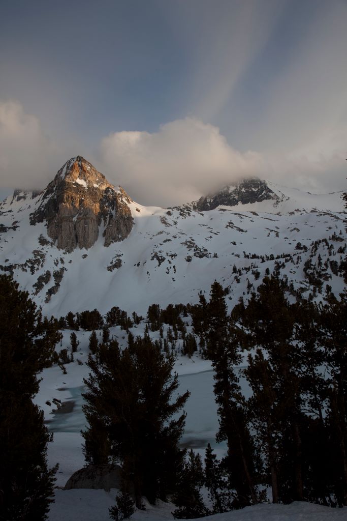 Painted Lady and Rae Lakes