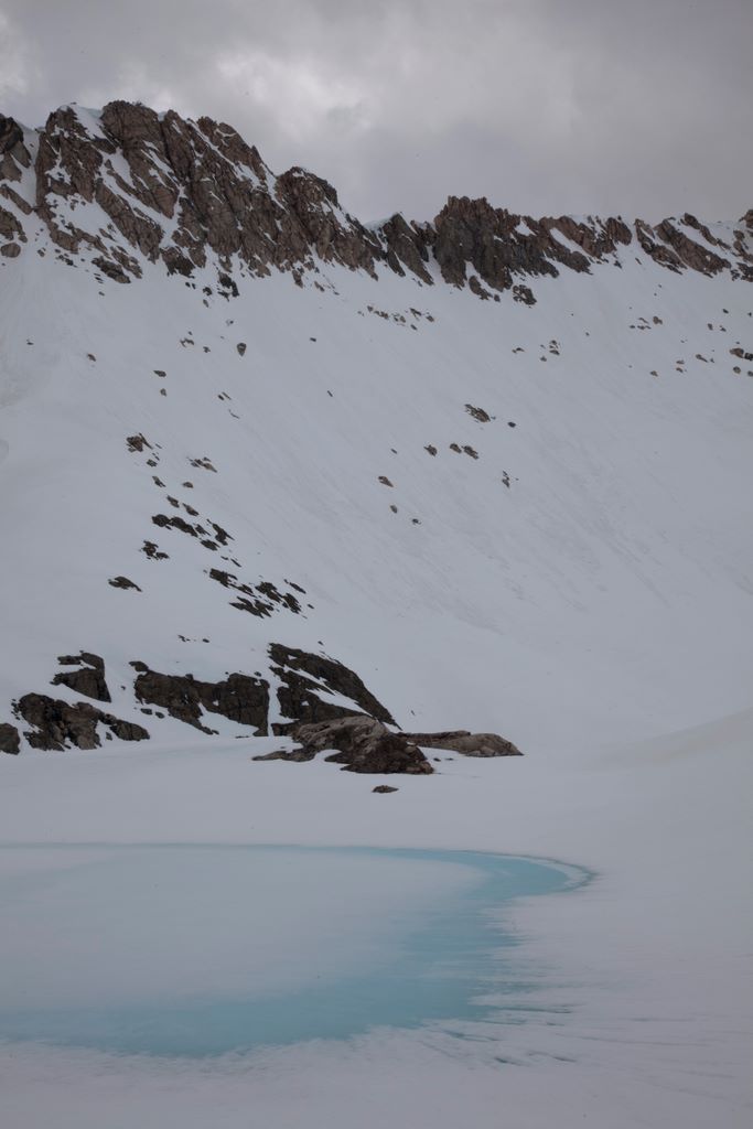 Lake at the foot of Glen Pass