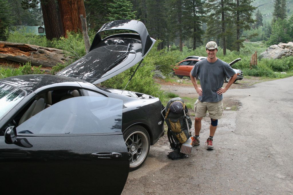 The Supra made it's camping debut.