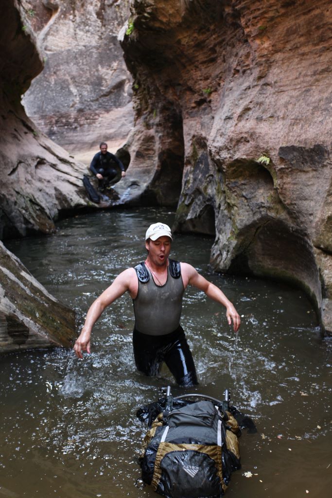 Dale realizes the water heading to the subway is COLD!  Thomas is about to find out.